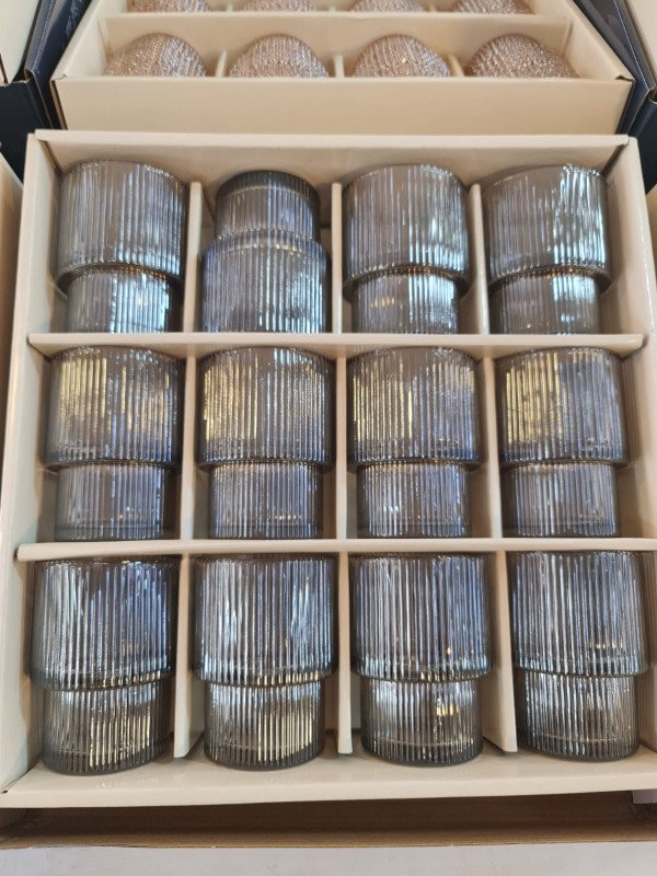 طقم كاسات سيلفر Silver Glass Set