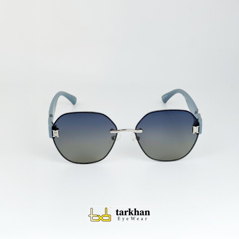 نظارة شمسية معدنية متعددة الأضلاع Geometric Metal Sunglasses
