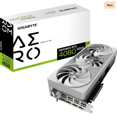 GIGABYTE GeForce RTX 4080 SUPER AERO OC 16GB GDDR6X - Graphics Card