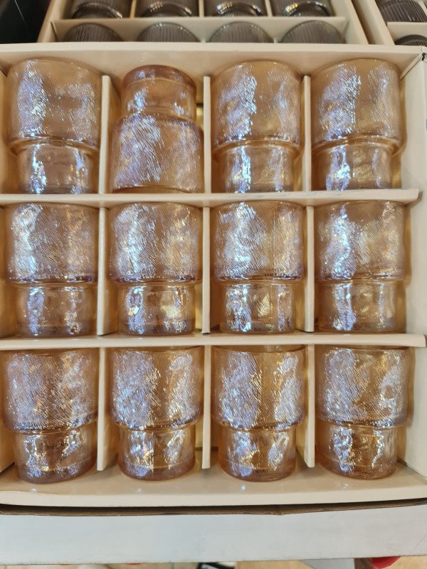 طقم كاسات مميز Unique Glass Set