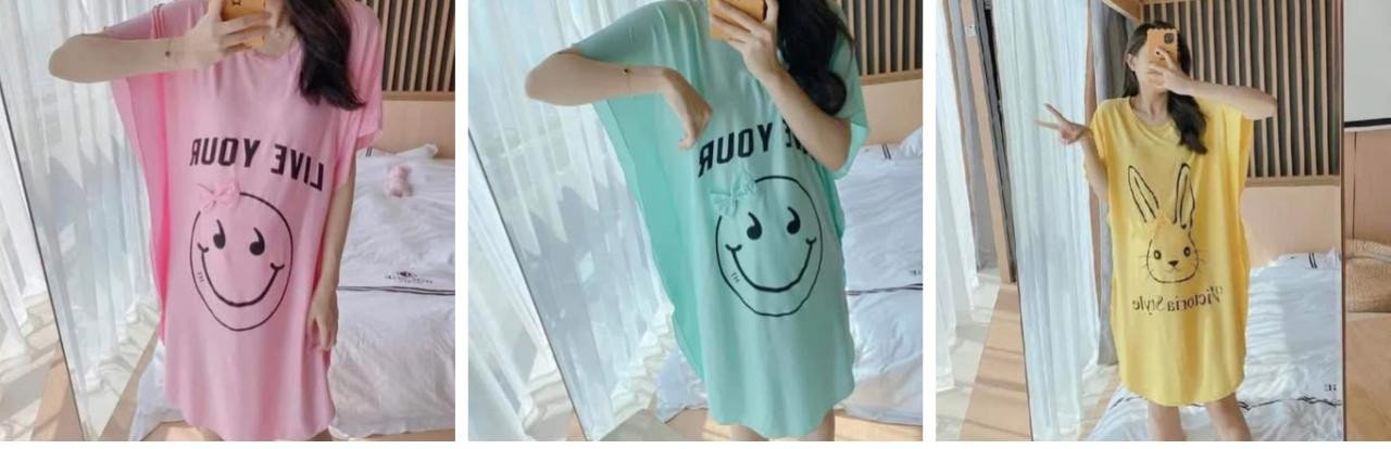 قميص نوم ستاتي – Satin Nightgown