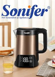 كاتيل مياه ديجيتال سونفير – سعة 1.5 لتر Sonifer Digital Electric Kettle – 1.5L Capacity