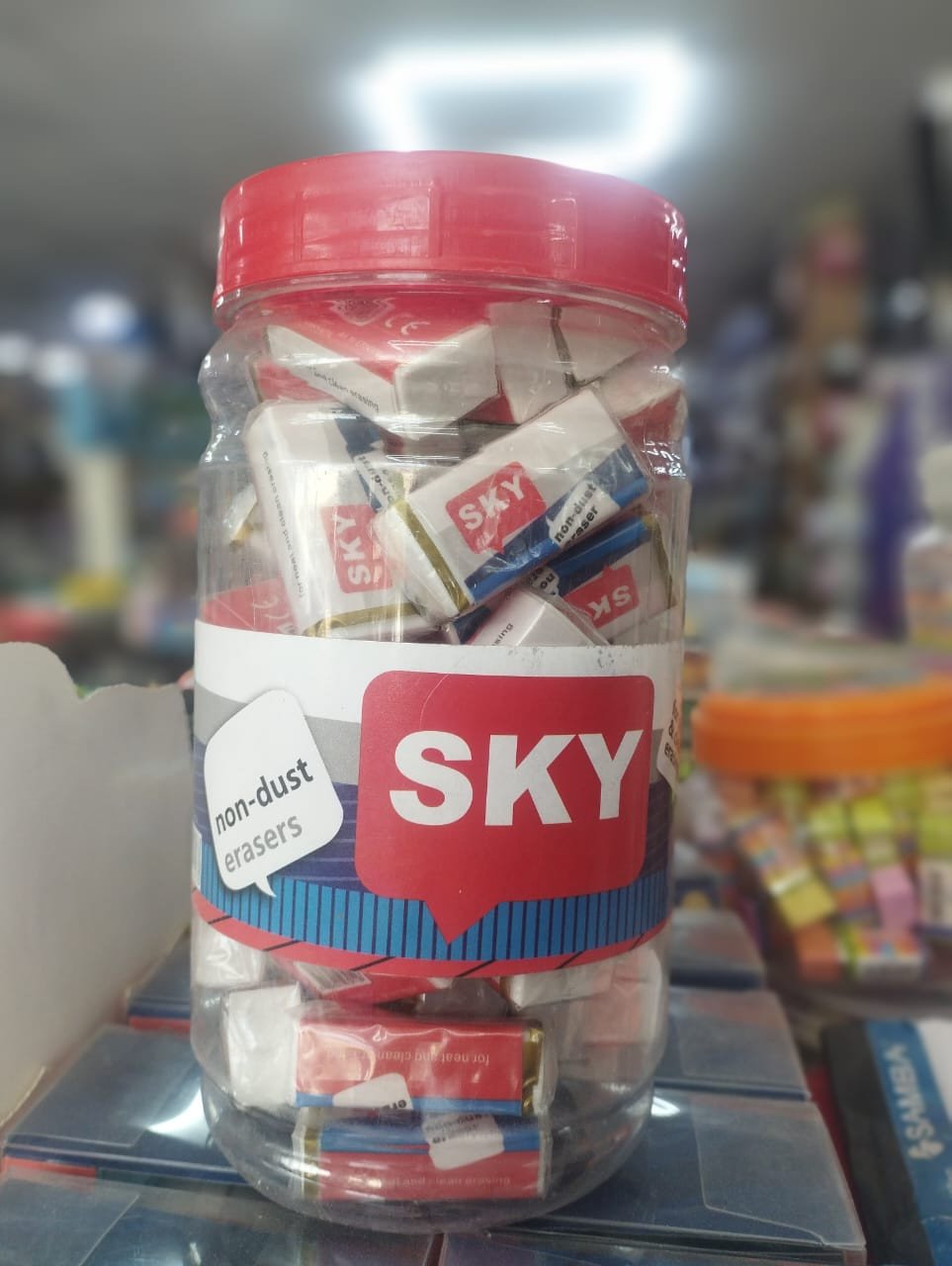 ممحاة sky غير غبارية