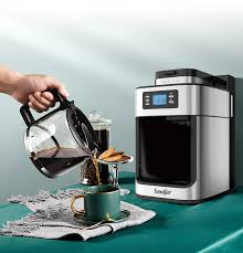 ماكينة قهوة أمريكية مع مطحنة – 1050 واط American Coffee Maker with Built-in Grinder – 1050W