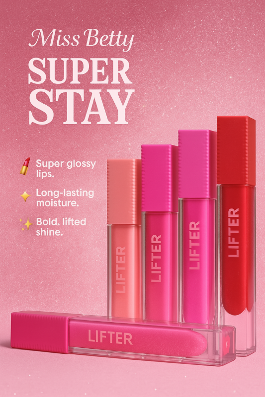Miss Betty – Super Stay Lifter Lip Gloss