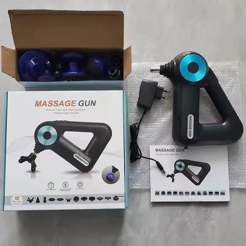 مسدس مساج ١٢ رأس - Massage gun with 12 heads
