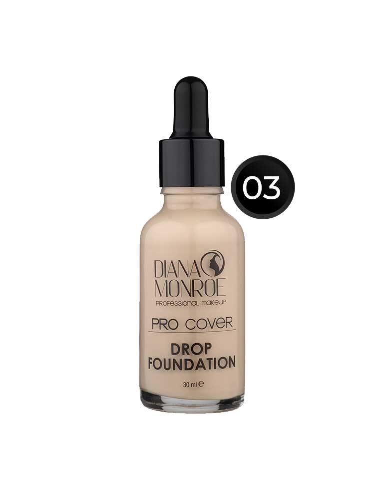 Diana Monroe pro cover drop foundation 3