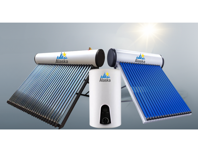 سخان شمسي ألاسكا 20 انبور - Alaska 20 Tube Solar Water Heater