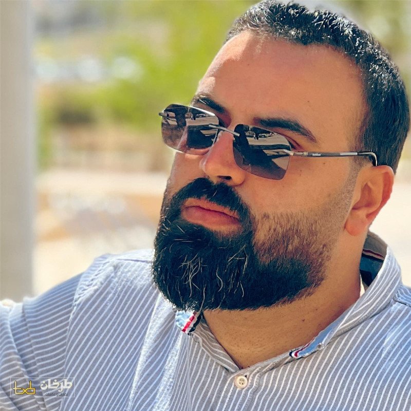 نظارات شمسية مستطيلة بإطار معدني Rectangular Metal Frame Sunglasses
