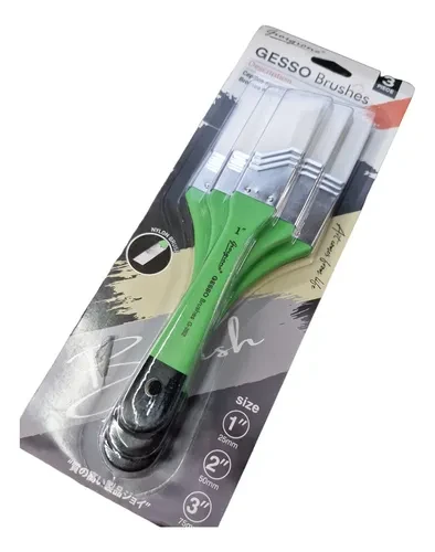 Giorgione gesso brushes 3 pcs