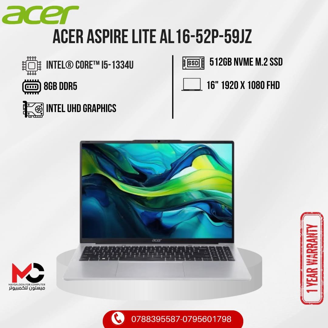 ACER ASPIRE LITE AL 16-52P-59JZ