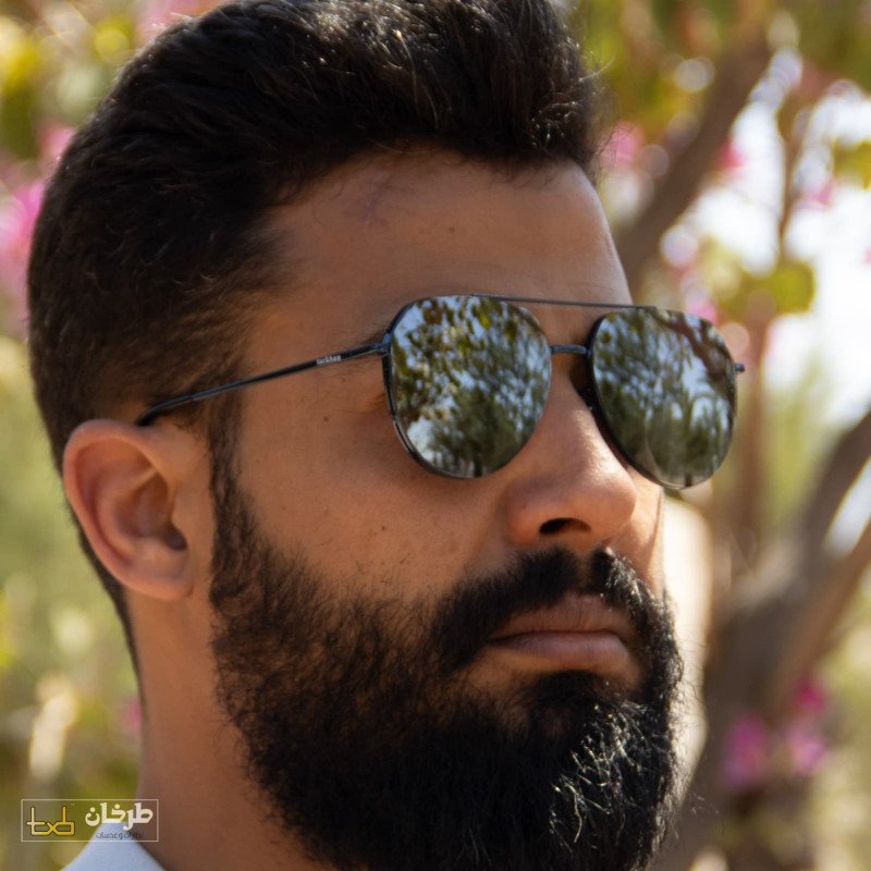 نظارات شمسية بعدسات مستديرة عاكسة Round Reflective Lens Sunglasses