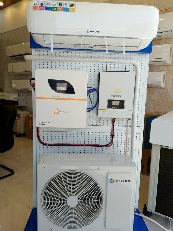 مكيف طاقة شمسية هاي كول SOLAR AIR CONDITIONAIR HI COOL