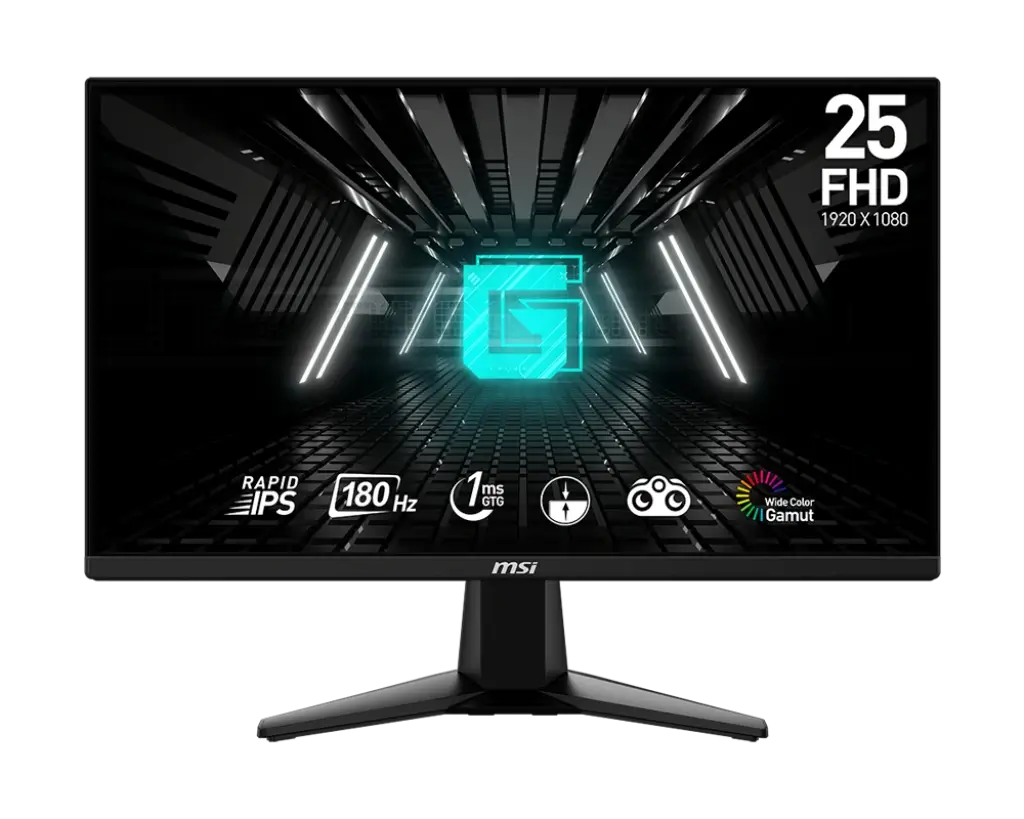Msi GAMING - 25-inch FHD Rapid IPS - 1ms 180Hz