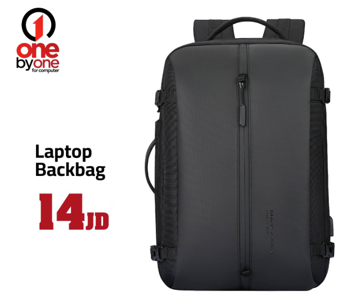 Laptop Backpack Bag | حقيبة ظهر لابتوب بغلاف خارجي مقاوم للماء