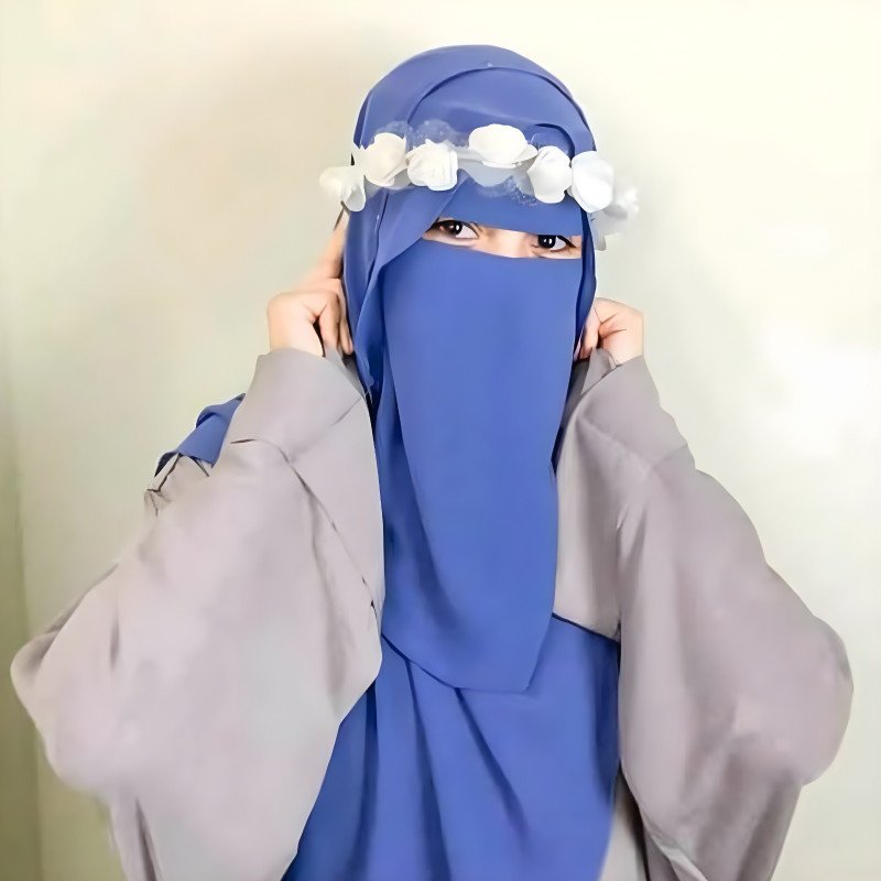 شال مع نقاب - صناعة مصرية