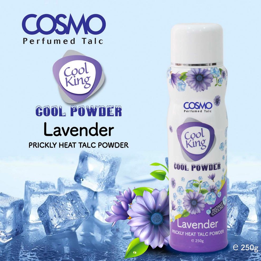 بودرة جسم Cosmo cool king lavender