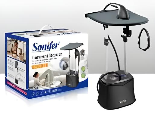 مكوى ستاند بالبخار مع طاولة من سونفير – 1950 واط Sonifer Garment Steamer with Ironing Board – 1950W