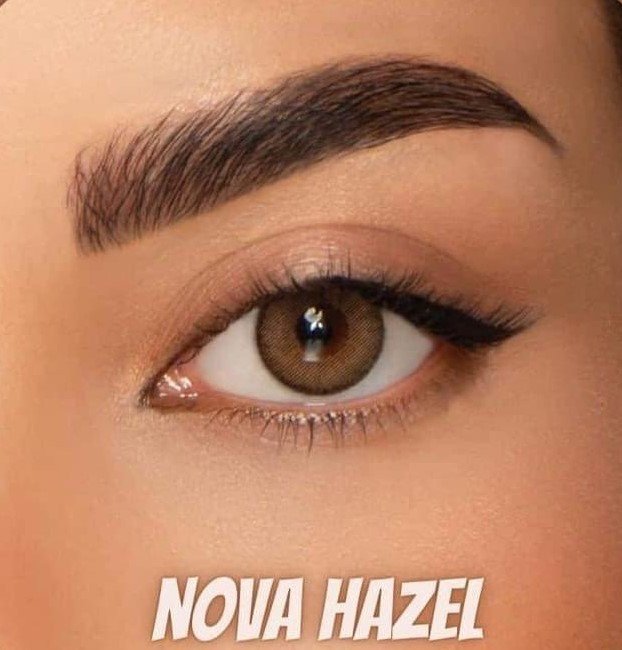 عدسات نوفا هازل Nova Hazel Lenses