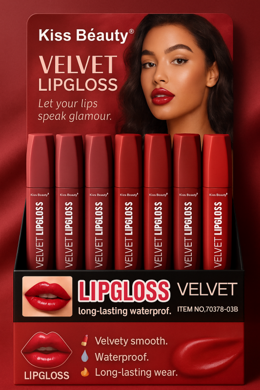 Kiss Beauty Velvet Lipgloss
