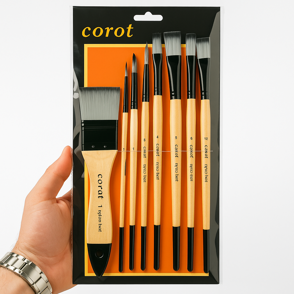 Corot paint brush 9 pcs