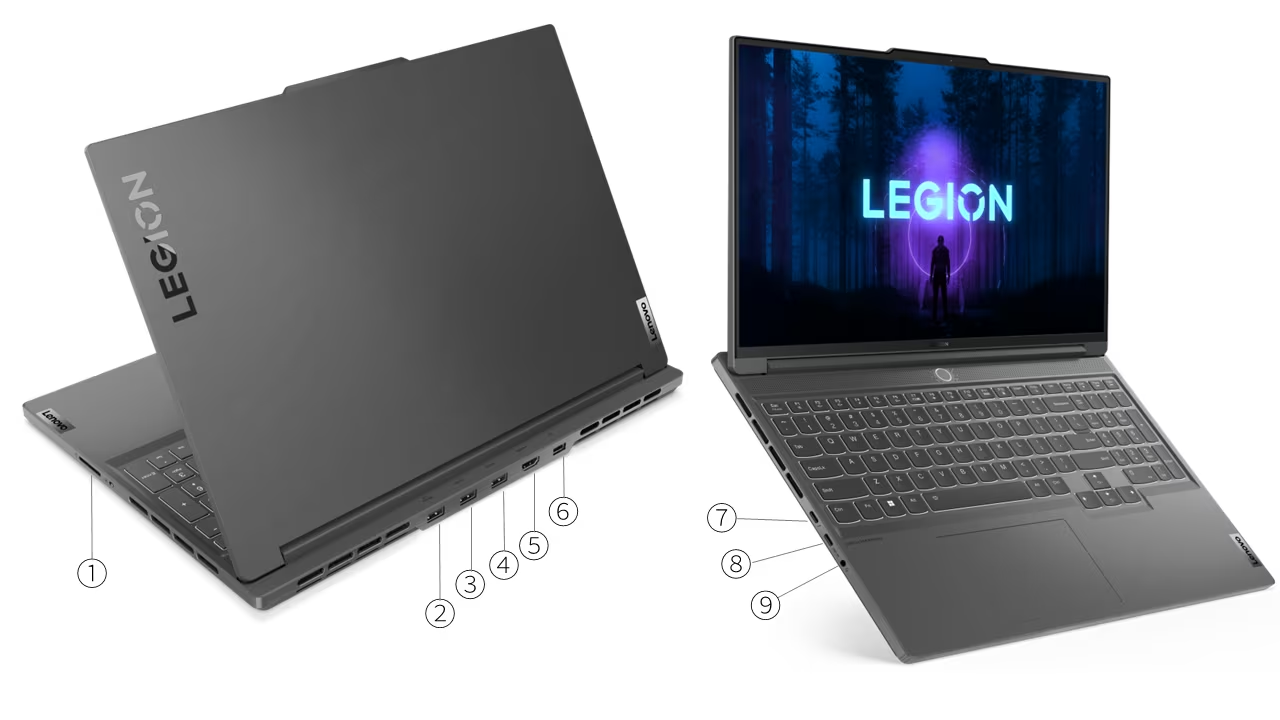 Lenovo Legion Slim 7 (2023) 13Gen Intel Core i7 13700H RTX4060