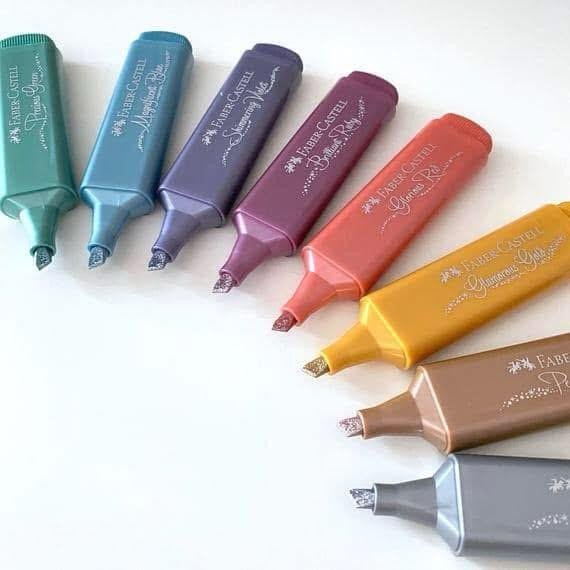هايلايتر ميتاليك fabercastell