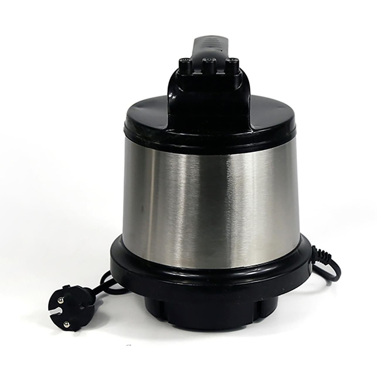 فرامة لحم ستانلس ستيل – 6 لتر، 1000 واط Stainless Steel Meat Grinder – 6 Liters, 1000 Watts