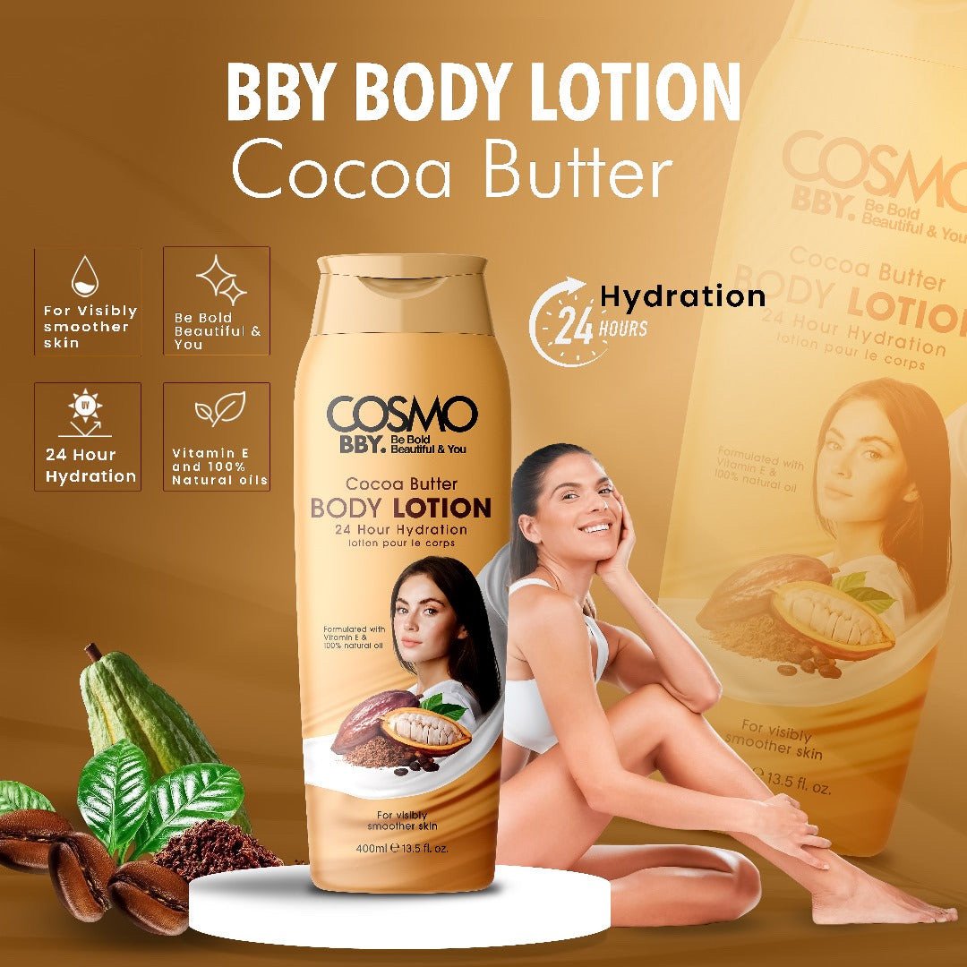 cosmo body lotion cocoa butter