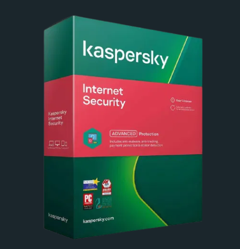Kaspersky Internet Security, 1 Year License For 2 Devices