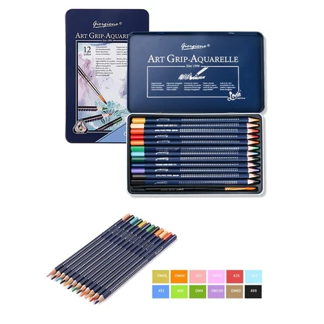 Giorgione artist-aquarelle 12 color