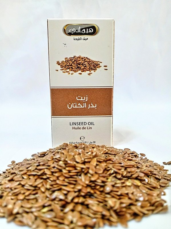 زيت بذر الكتان