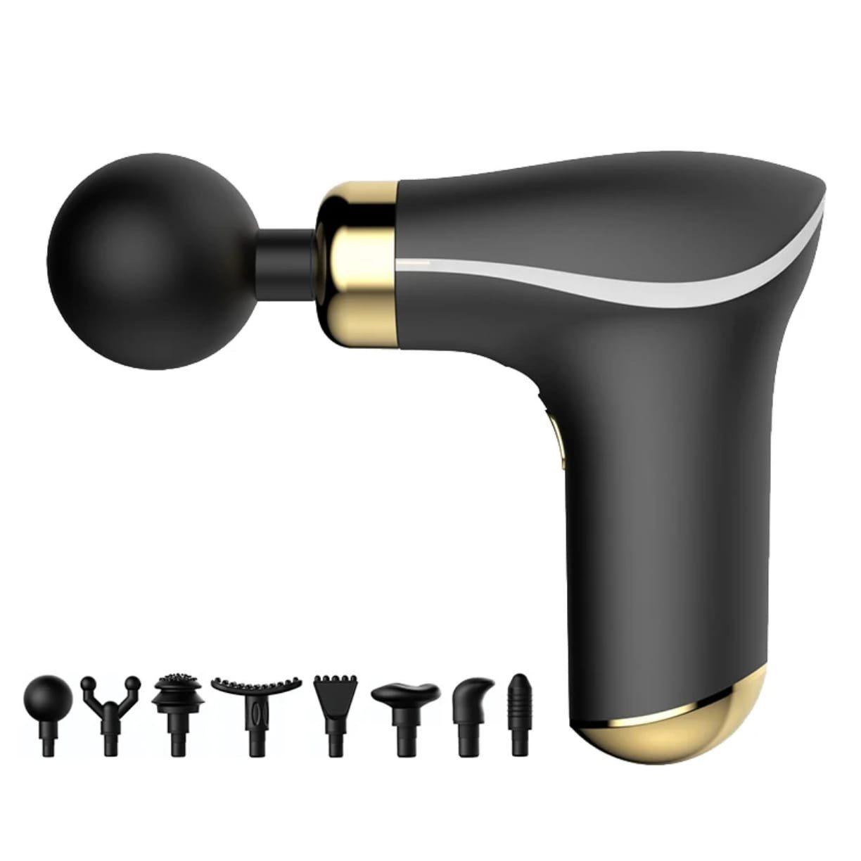 مسدس مساج ٨ روؤس - Massage gun with 8 heads