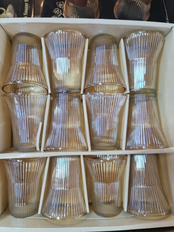 طقم كاسات فاخر Luxury Glass Set