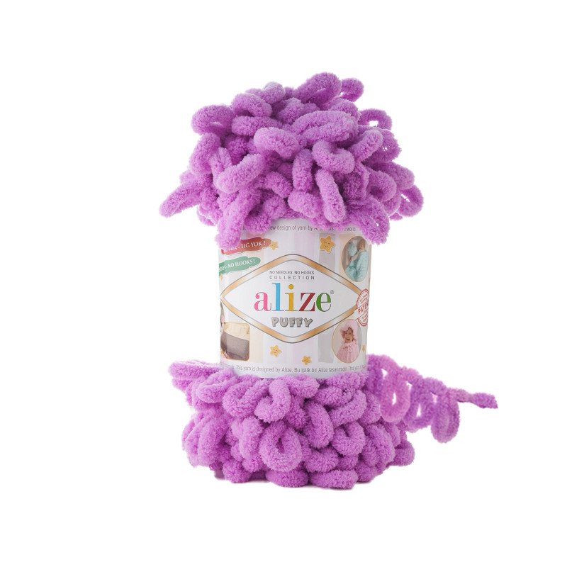 Alize puffy color أليز بلون منتفخ