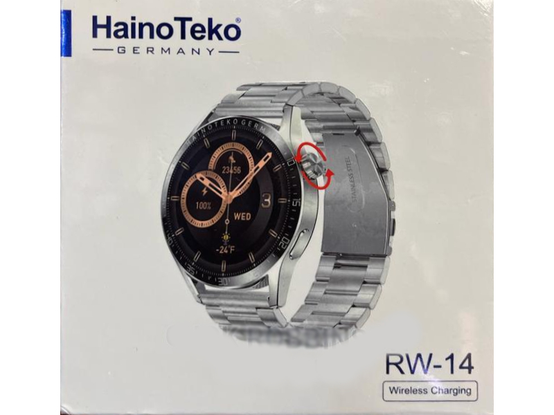 Haino Teko RW-14 Stainless Steel Fitness Watch