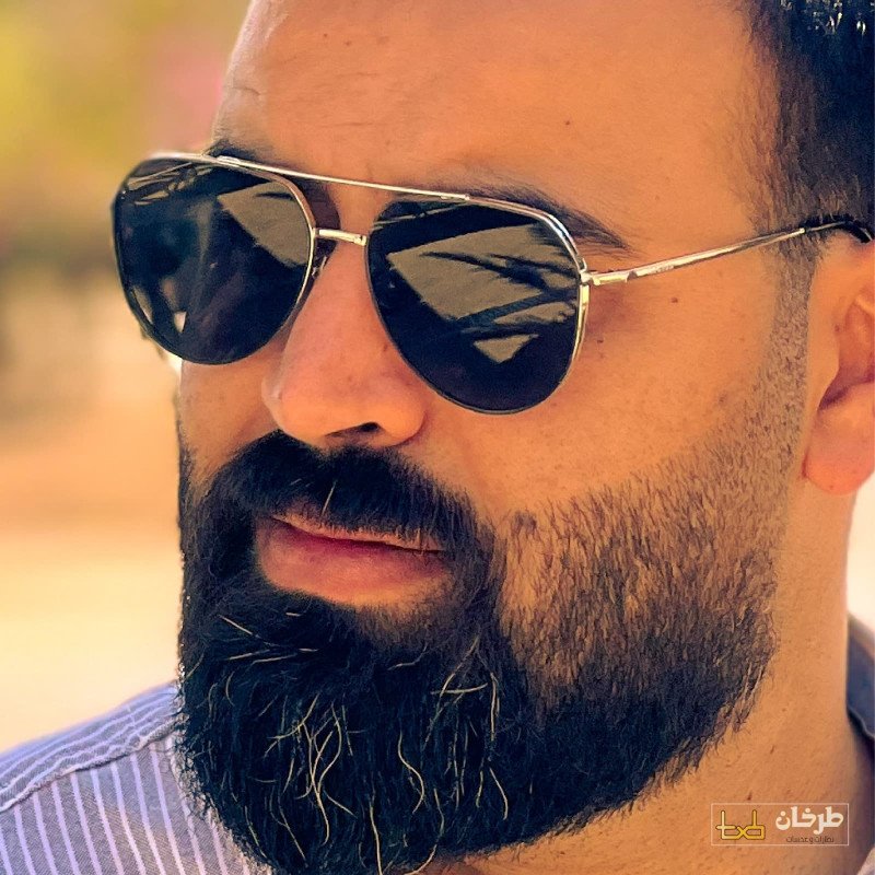 نظارات شمسية طيار بإطار معدني Classic Aviator Metal Frame Sunglasses