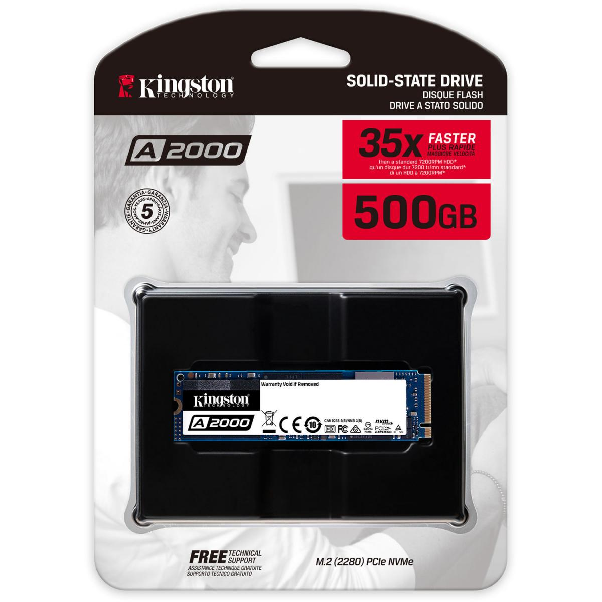 Kingston A2000 SSD 500GB M.2