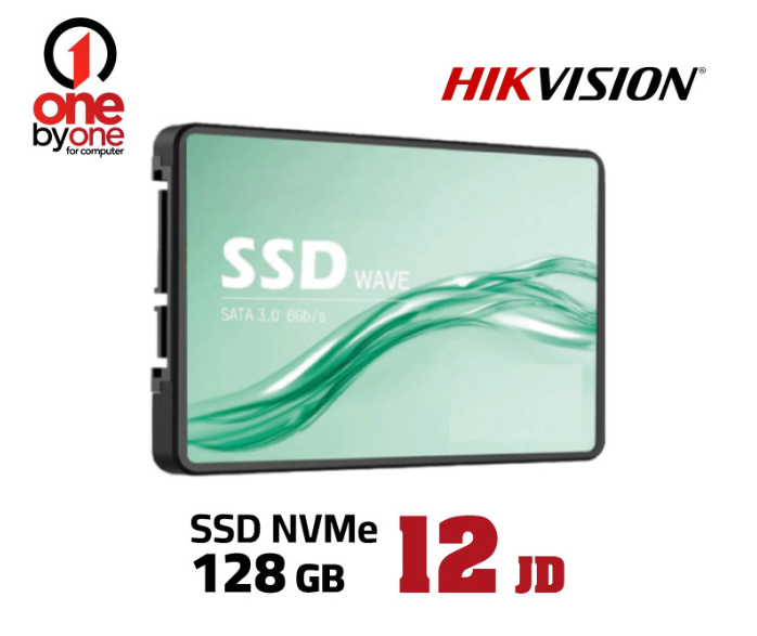 SSD NVMe 128G Hikvision | قرص SSD NVMe بسعة 128 جيجابايت من هيكفيجن
