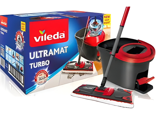 ممسحة مع عصارة من فيلدا – صناعة ألمانية Vileda Mop with Wringer – German Quality