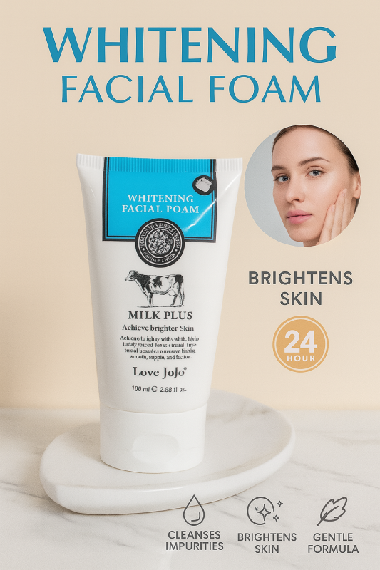 Love JoJo – Whitening Facial Foam | MILK PLUS