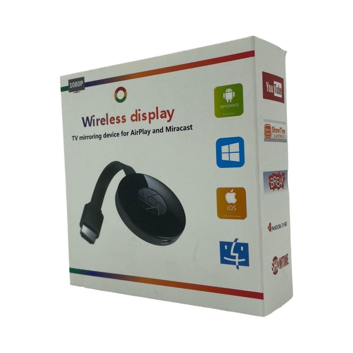 كروم كاست wirless display