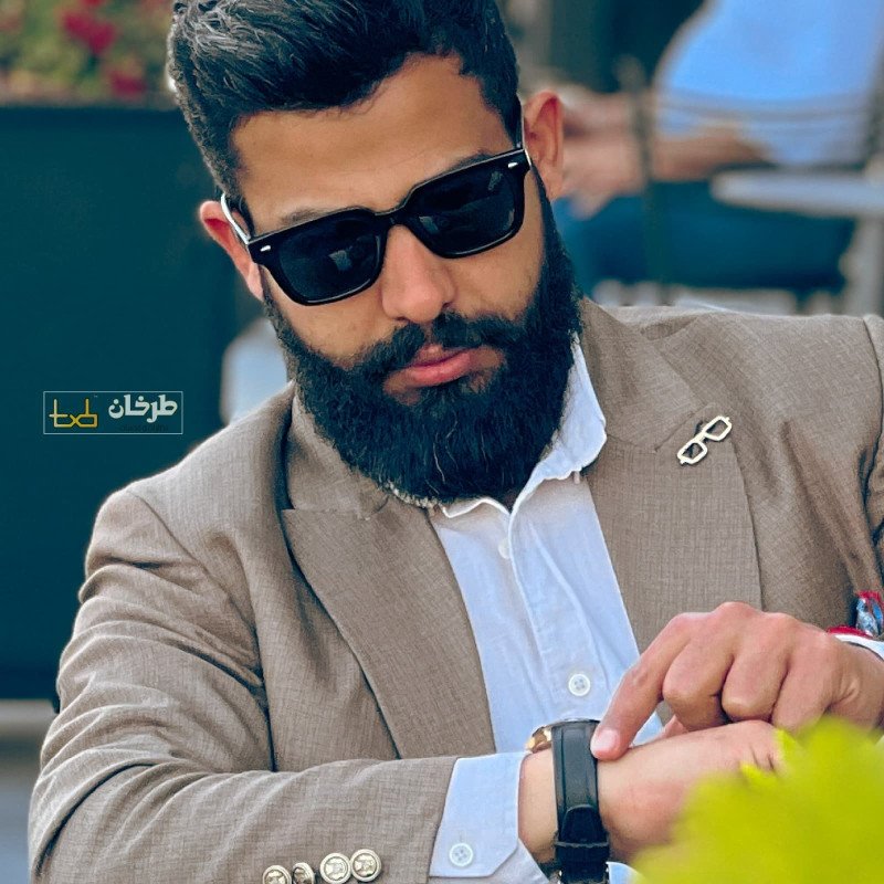نظارات شمسية بإطار مربع كلاسيكي  Classic Square Frame Sunglasses