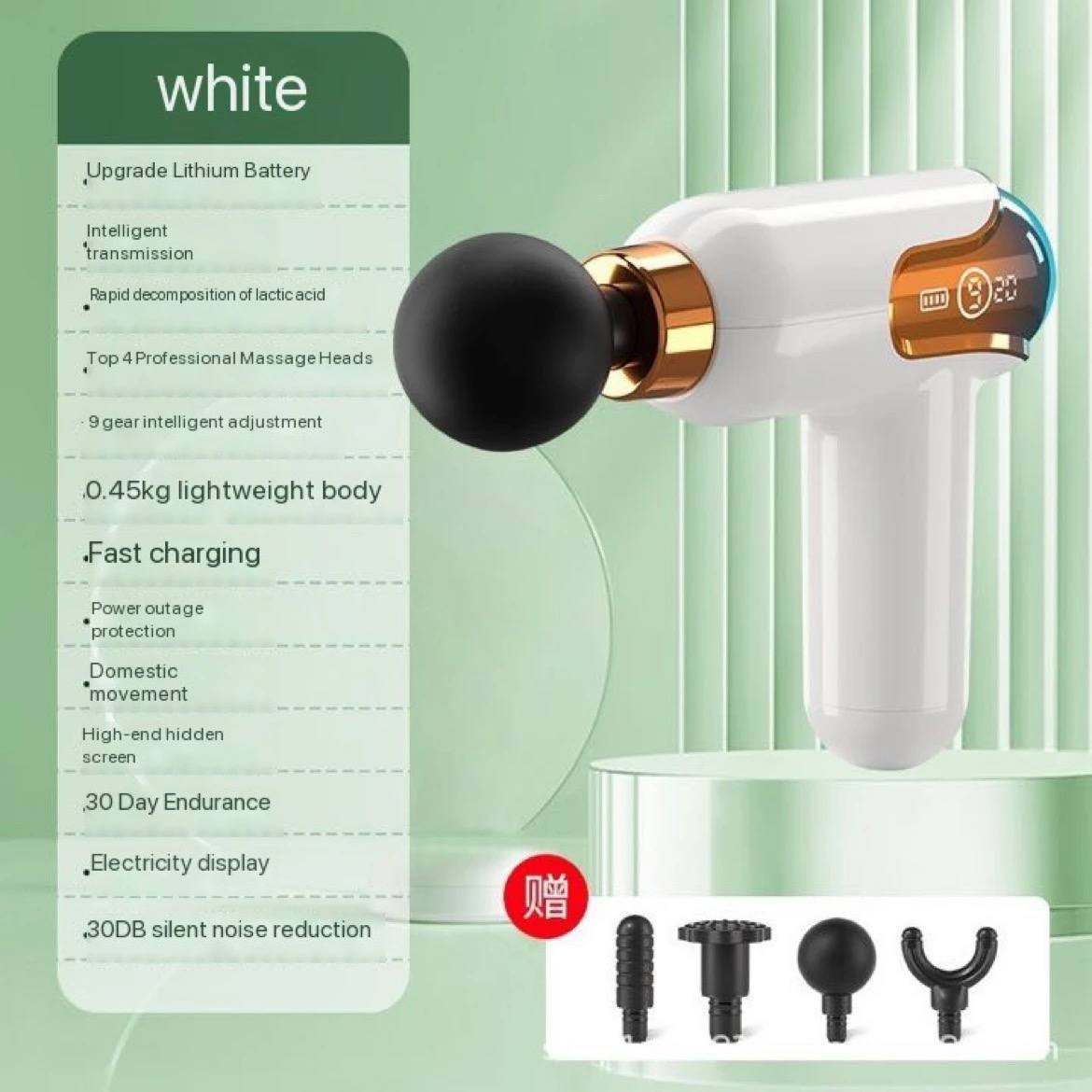 مسدس مساج صغير - Mini Fascia Gun