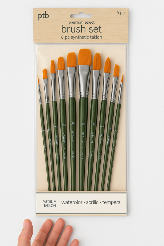 Pre paint brush 12 pcs