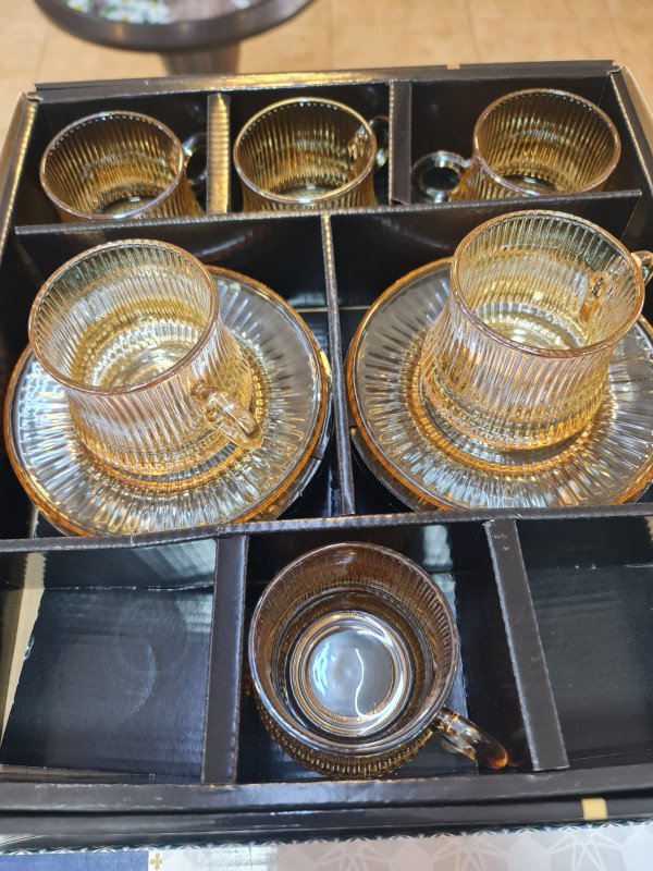 طقم 12 كاسة 12-Piece Glass Set