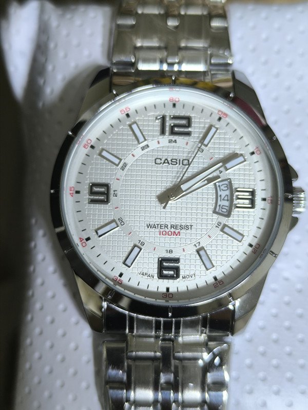 ساعة كاسيو رجالي جديدة  "New Casio men's watch"