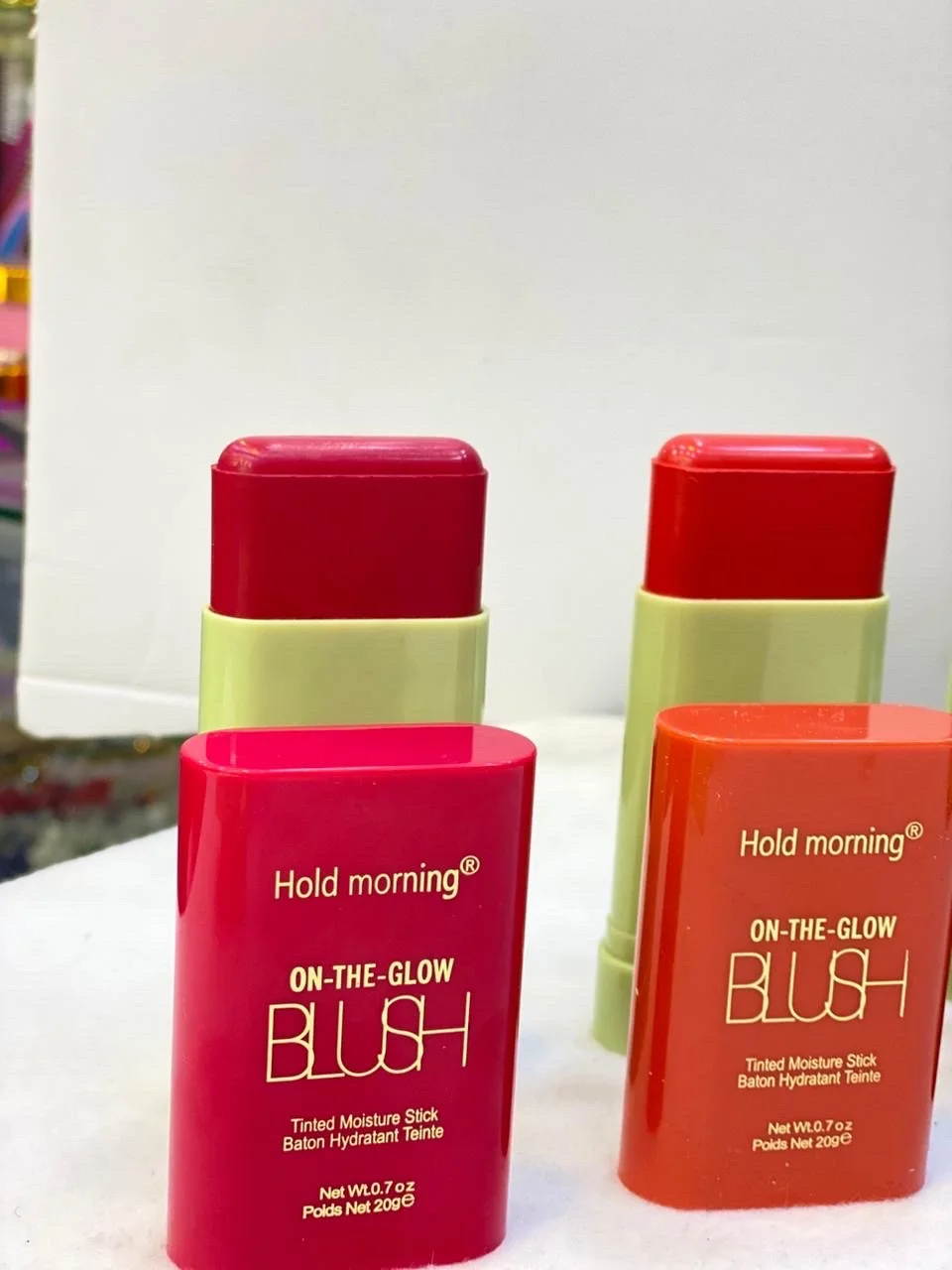 hold morning BLUSH