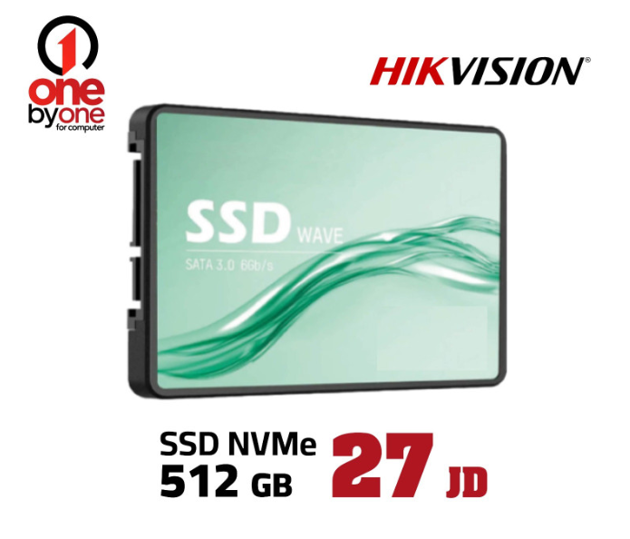 SSD NVMe 512G Hikvision | قرص SSD NVMe بسعة 512 جيجابايت من هيكفيجن