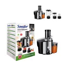 عصارة جزر وفواكه من سونفير – 800 واط Sonifer Carrot & Fruit Juicer – 800W
